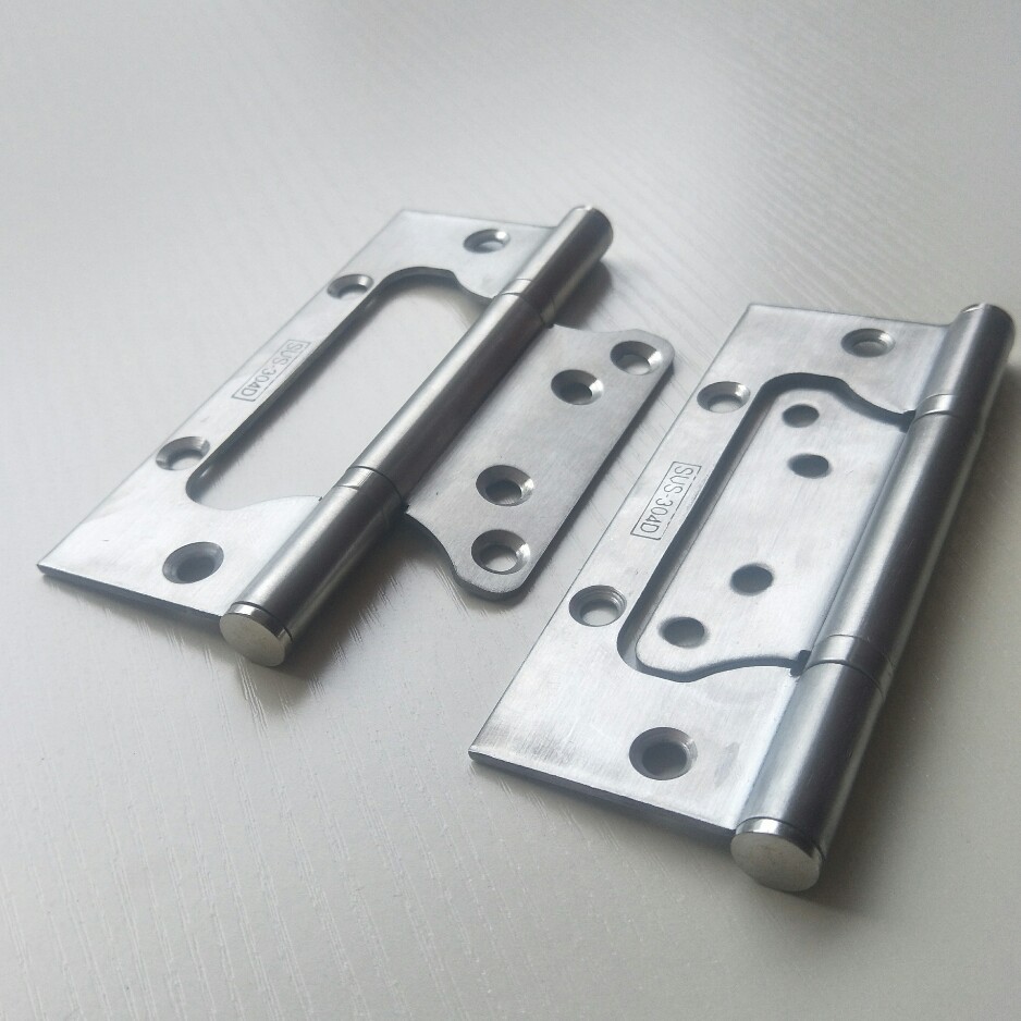 領(lǐng)軍5寸不銹鋼子母合頁鋼木門合頁臥室木門鉸鏈帶螺絲兩片價格